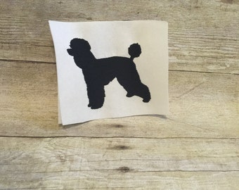 Poodle Embroidery Design, Poodle Applique