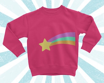 Child Size Mabel Pines Sweater - Gravity Falls Cosplay - Long Sleeve shirt - Mystery Shack - Dipper Pines - Mabel Sweater - Crew Sweatshirt