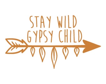 Wild child decal  Etsy