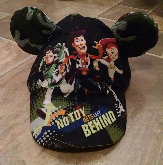 Disney's Toy Story and Camo Mickey Ear Hat