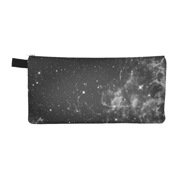 Black Pencil Case Galaxy Pencil Case Space Pouch Zipper