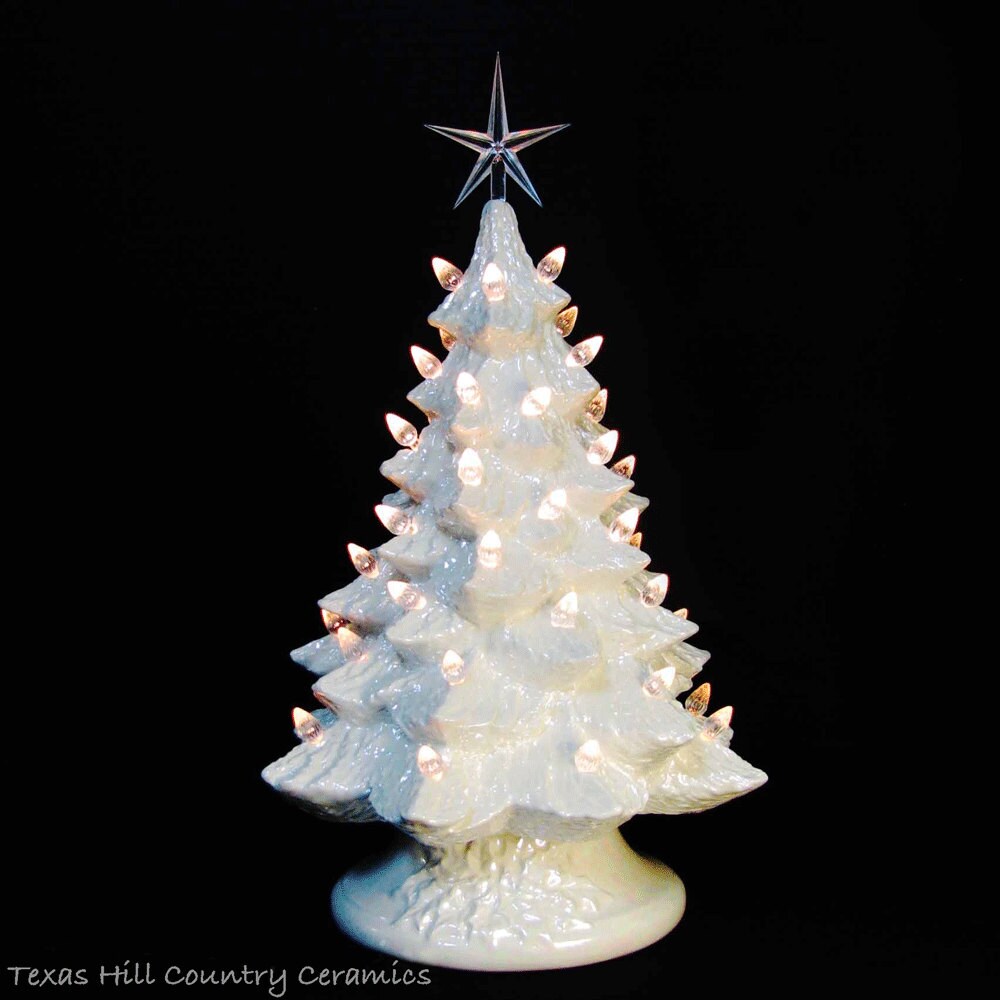 white ceramic christmas tree with mother of pearl finish clear white ceramic christmas tree with mother of pearl finish clear