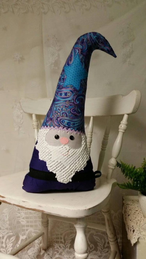 Gnome Pillow Garden Gnome Fairy Tale Pillow Wizard