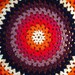 Colorful Crochet Granny Circle Car Spare Tire Tyre Cover