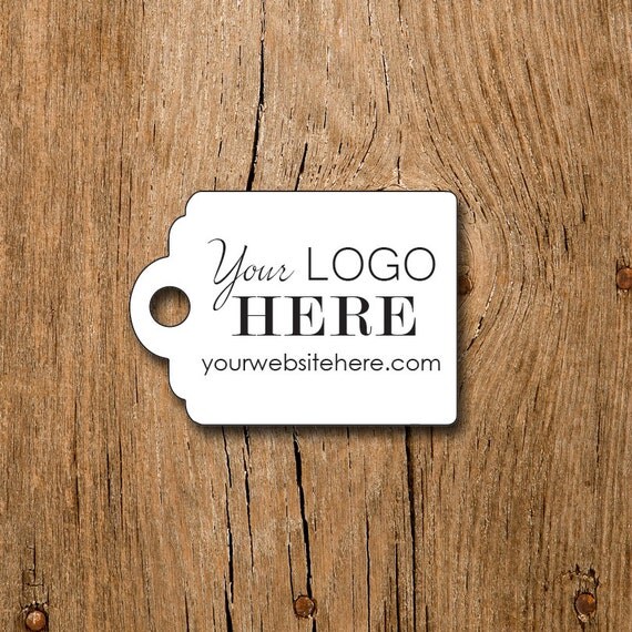 Custom Price Tags 1x1 4 Personalized With Logo