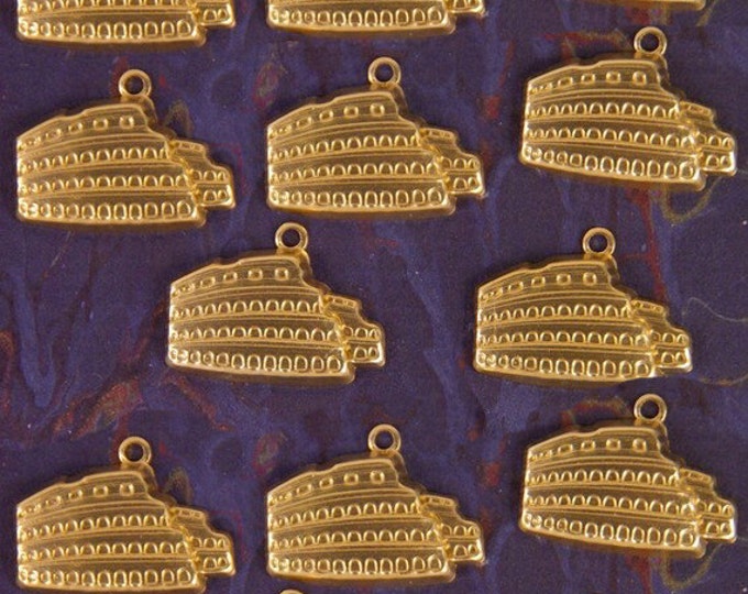 13 Brass Roman Colosseum Coliseum Charms