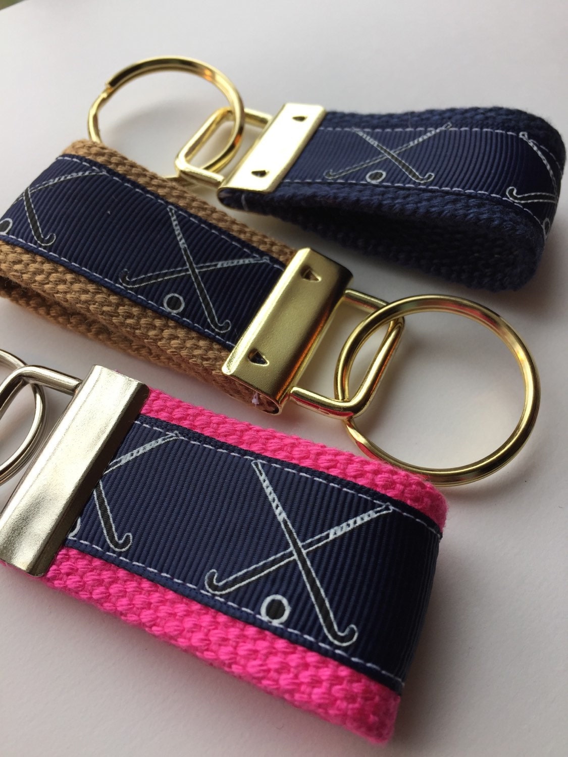 Field Hockey Key Fob Sports Keychain Gifts Under 10