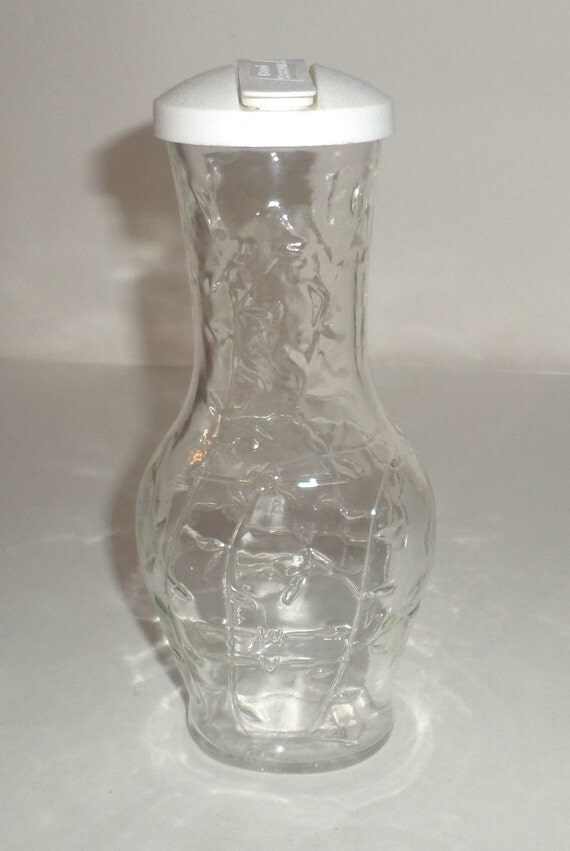 Vintage Good Seasons Cruet Glass Cruet Dressing Jar