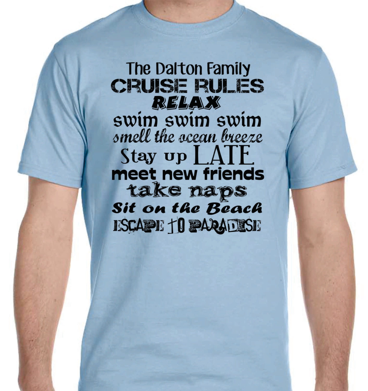 custom cruise shirt