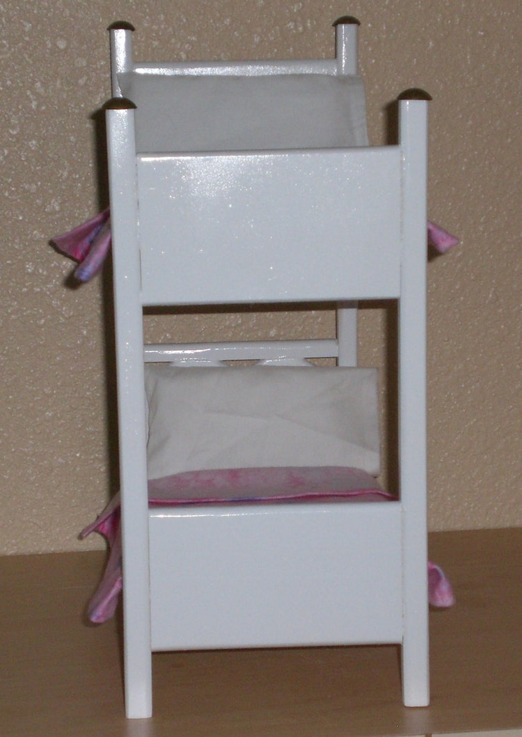 states swing 7 Illi White by by size Bunk doll for Barbie Judy Bed