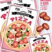 Pizza Party Pin the Pepperoni Game Pizza Birthday Party
