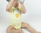 Baby onesie "Half Pint" Draft Beer bodysuit for baby, unique baby onesie, baby shower gift, New Dad, Father's Day