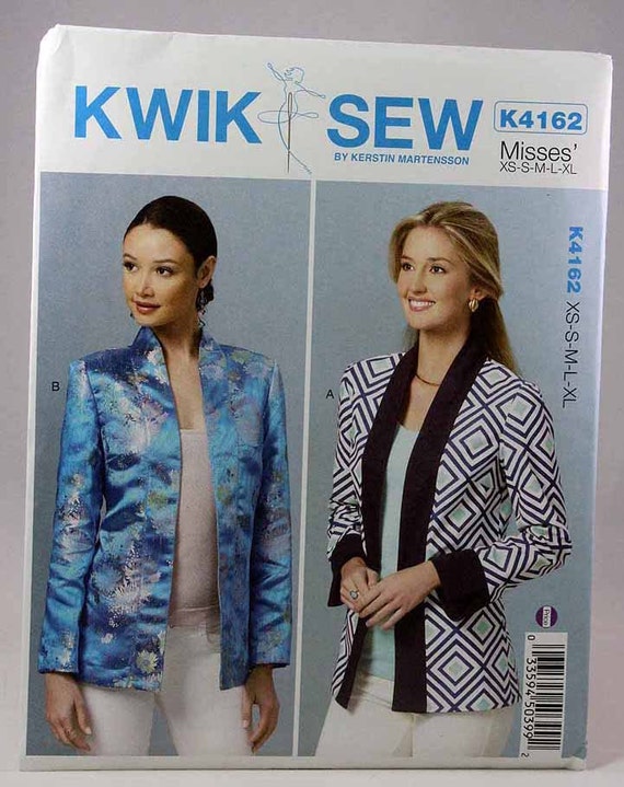 Kwik Sew 4162 Misses' Jackets Sewing Pattern Sewing