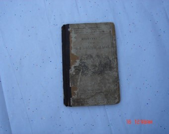 McGuffey's First Eclectic Reader for little Children by Wm H. McGuffery - Stereotype Edition -1857
