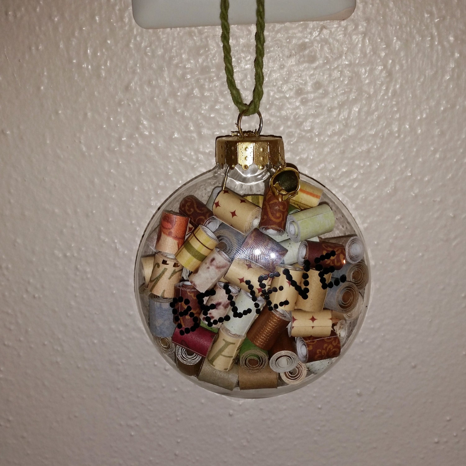 Polar Express Believe Ornament hand painted by jndcraftycreations