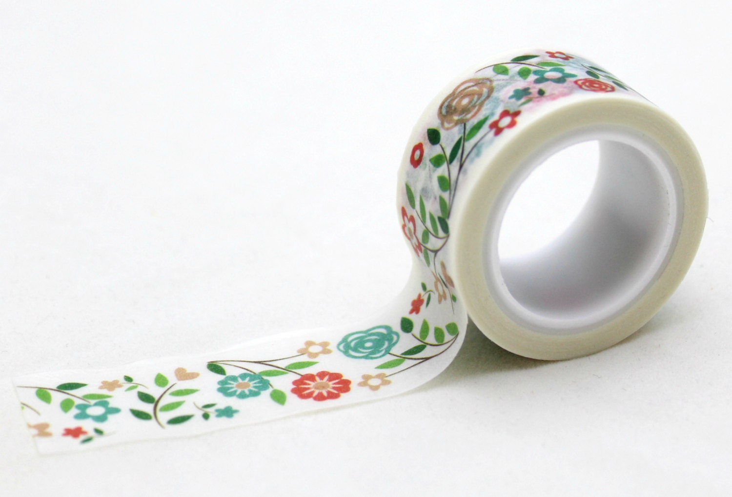 pretty floral Washi Tape flower washispring craft by LoveMyTapes