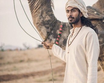 Short Kurta ~ Cream~