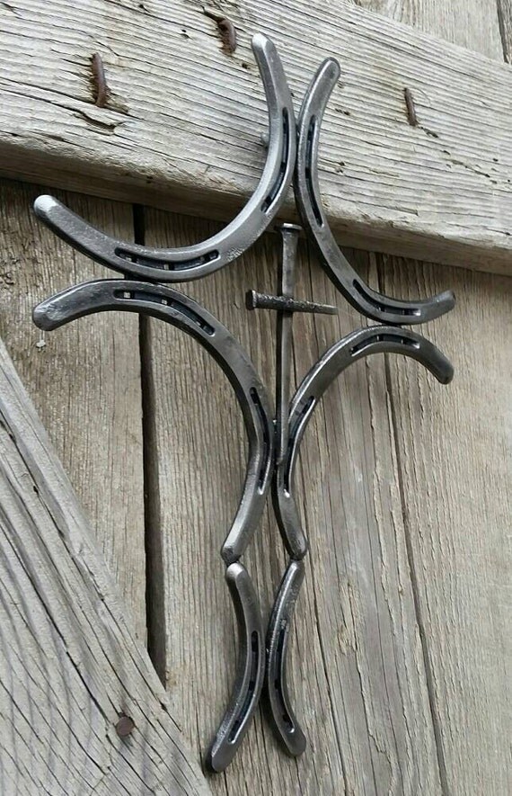 Reserved for cahummer pony horseshoe cross with