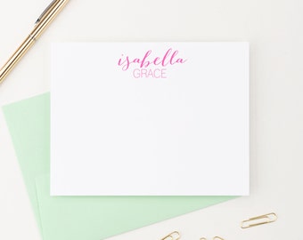 Personalized Stationery // Calligraphy Stationary // Personalized Thank you note cards // Personalized Note Cards, PS003