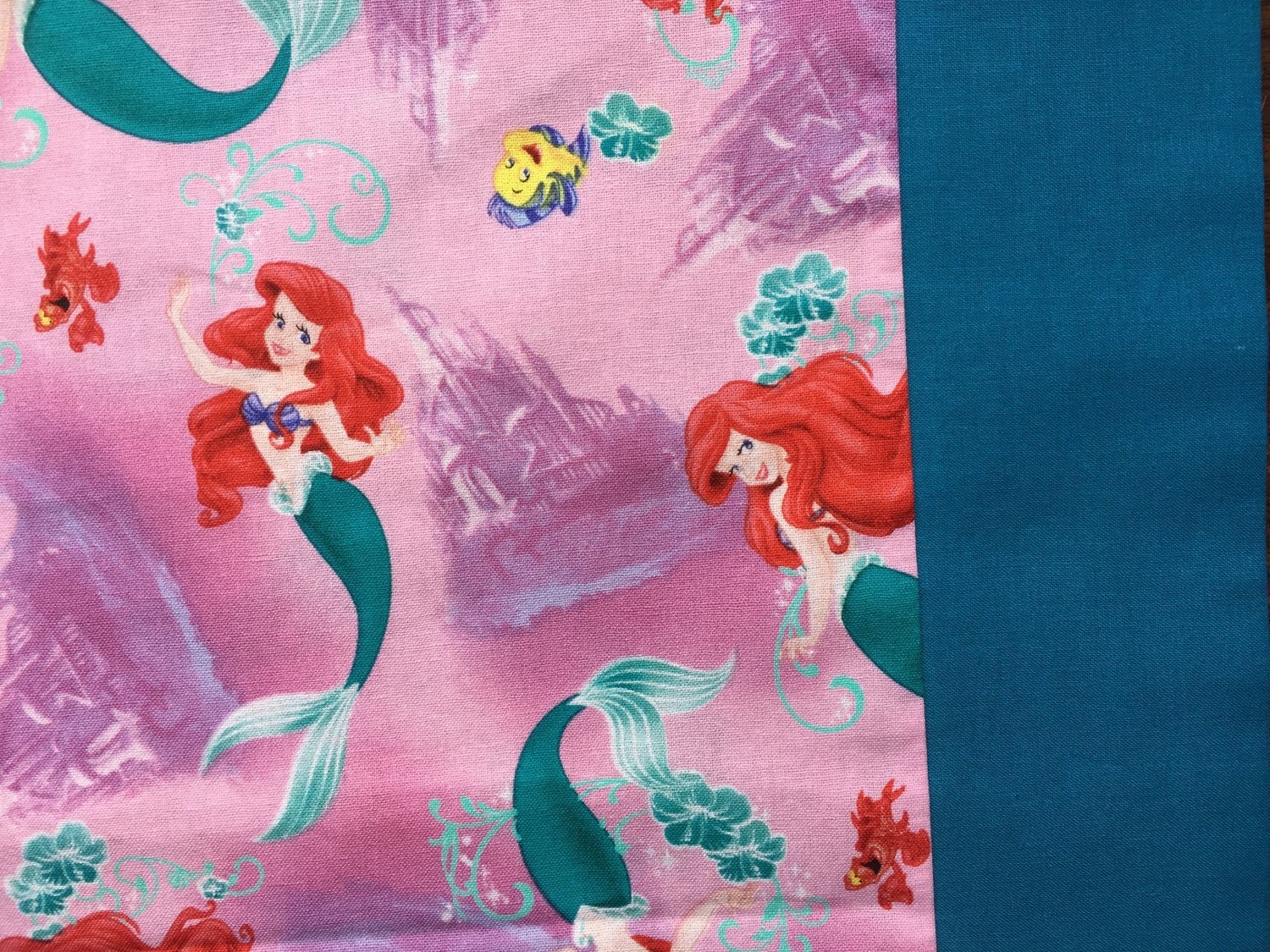 The Little Mermaid Travel pillow Case Toddler by crystalskye