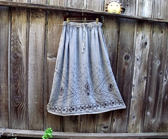 embellished skirt long