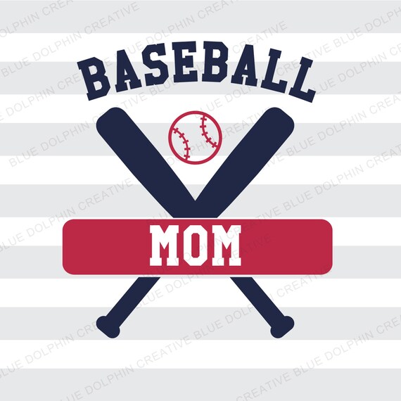 Download Baseball Mom SVG pdf png / diy vinyl lettering / HTV iron on