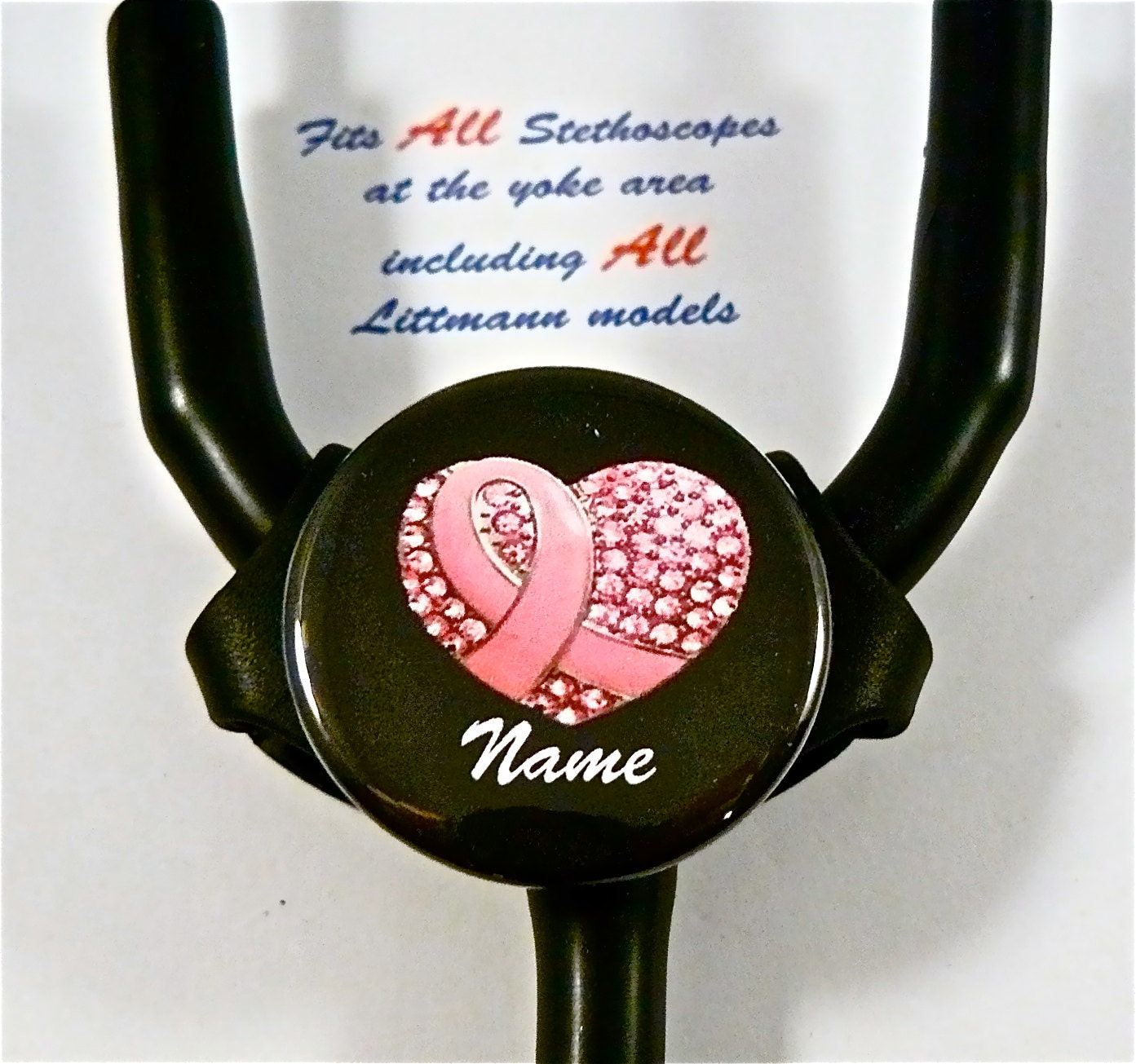 3M Littmann Bling ID Stethoscope name tag Fits all Littmann