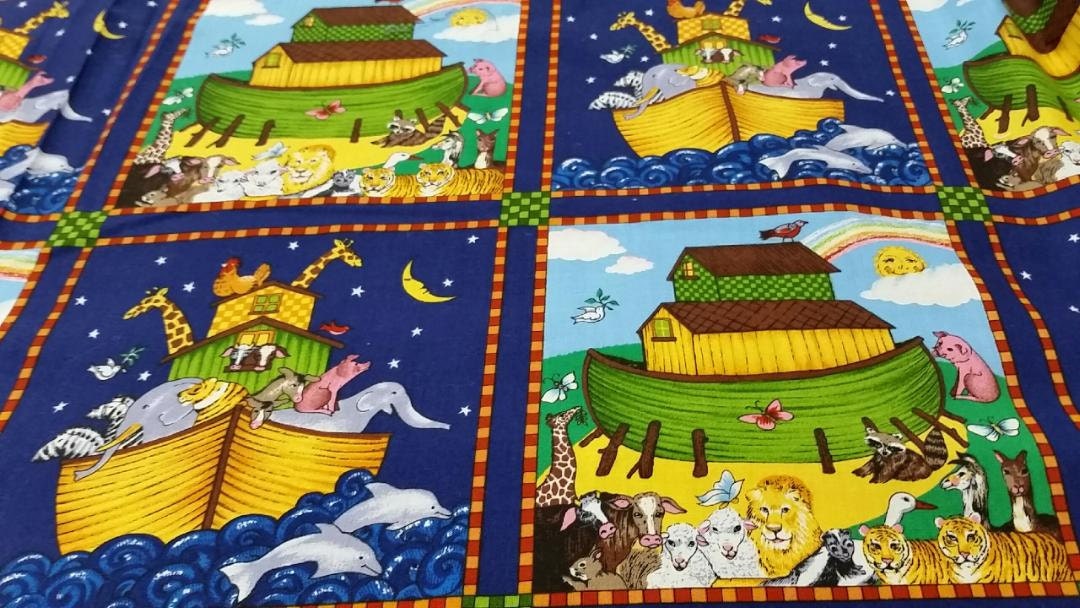 noah-s-ark-quilt-fabric-by-the-yard-marcus-brothers-design