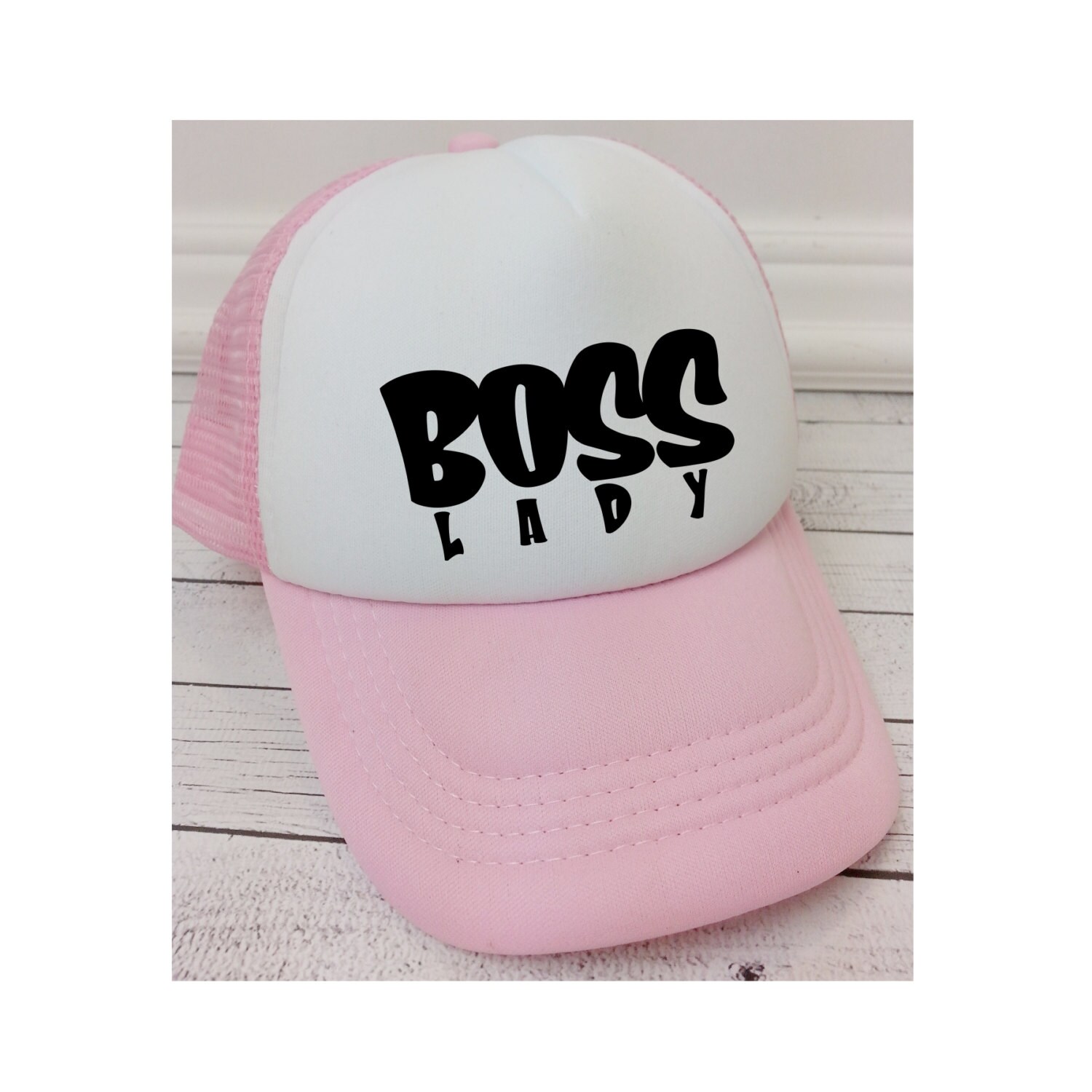 Boss Lady Hat Kids Hats Girls Hat Trucker Hat for Kids