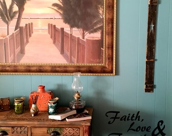 Faith Wall Decor faith love family | etsy Faith Wall Decor faith love family | etsy