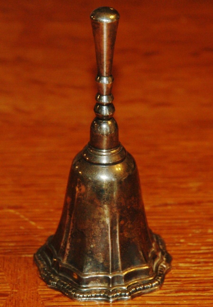 Vintage Avon Silverplate Dinner Bell...1978