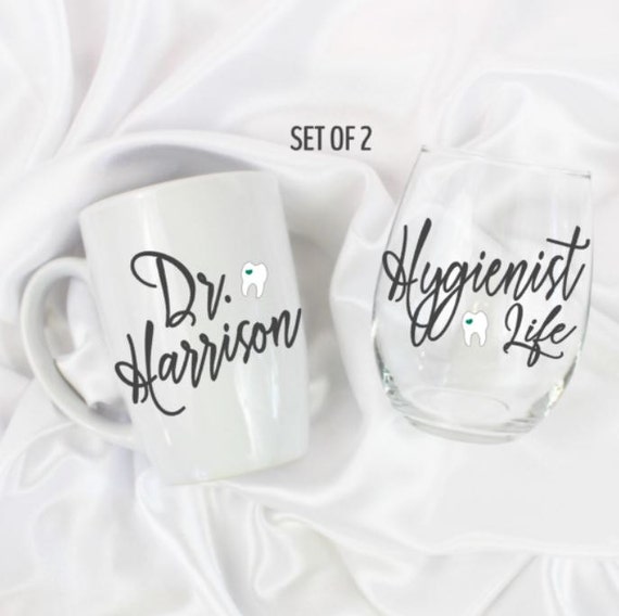 dental hygienist gift custom colors dentist by ZoeyChristina