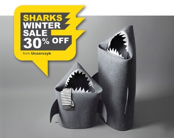 shark storage basket