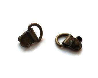 13mm Rivets with d- ring for Handbags, 50 per bag Anti brass RV08