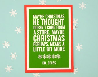 Christmas cards curated by H is for Home on Etsy