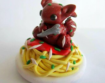 Polymer Clay Spaghetti Dragon