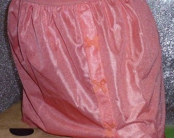 Mini slip vintage 60's Dorothy Perkins shiny nylon