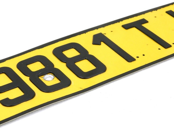 Vintage French Car License Number Plate / Vehicle Plate, Placophist Collection, Vintage Home Interior, Man Cave Decor Le Mans France Vintage French Car License Number Plate / Vehicle Plate, Placophist Collection, Vintage Home Interior, Man Cave Decor Le Mans France