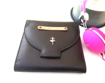 Personalized Handmade Leather CD storage, CD Case, CD Holder, Dvd Holder, Media Storage, Dvd Organizer, Cd storage case, Cd Binder, Storage