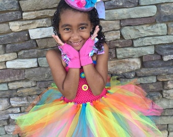 Mad Hatter Tutu Costume Glove Add-On - Please purchase with Mad Hatter Tutu Costume