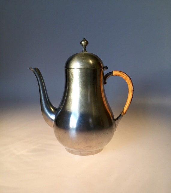 Daalderop Vintage Royal Pewter Teapot Made in Holland