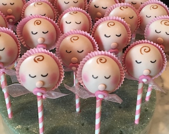 Baby Shower Cake Pops (regular or gluten free*)