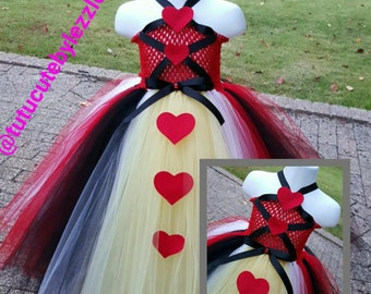 Queen of Hearts Tutu Dress