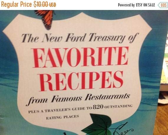 The new ford treasury of favorite recipes #7