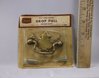 Sears new old stock Drawer Pull vintage 1970 s.epsteam