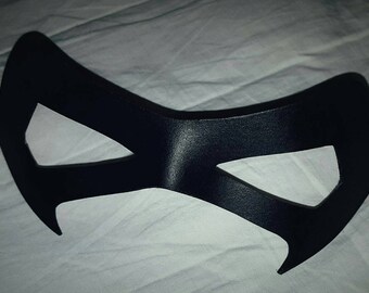 Black Leather Harley Quinn Insurgency Cosplay Mask