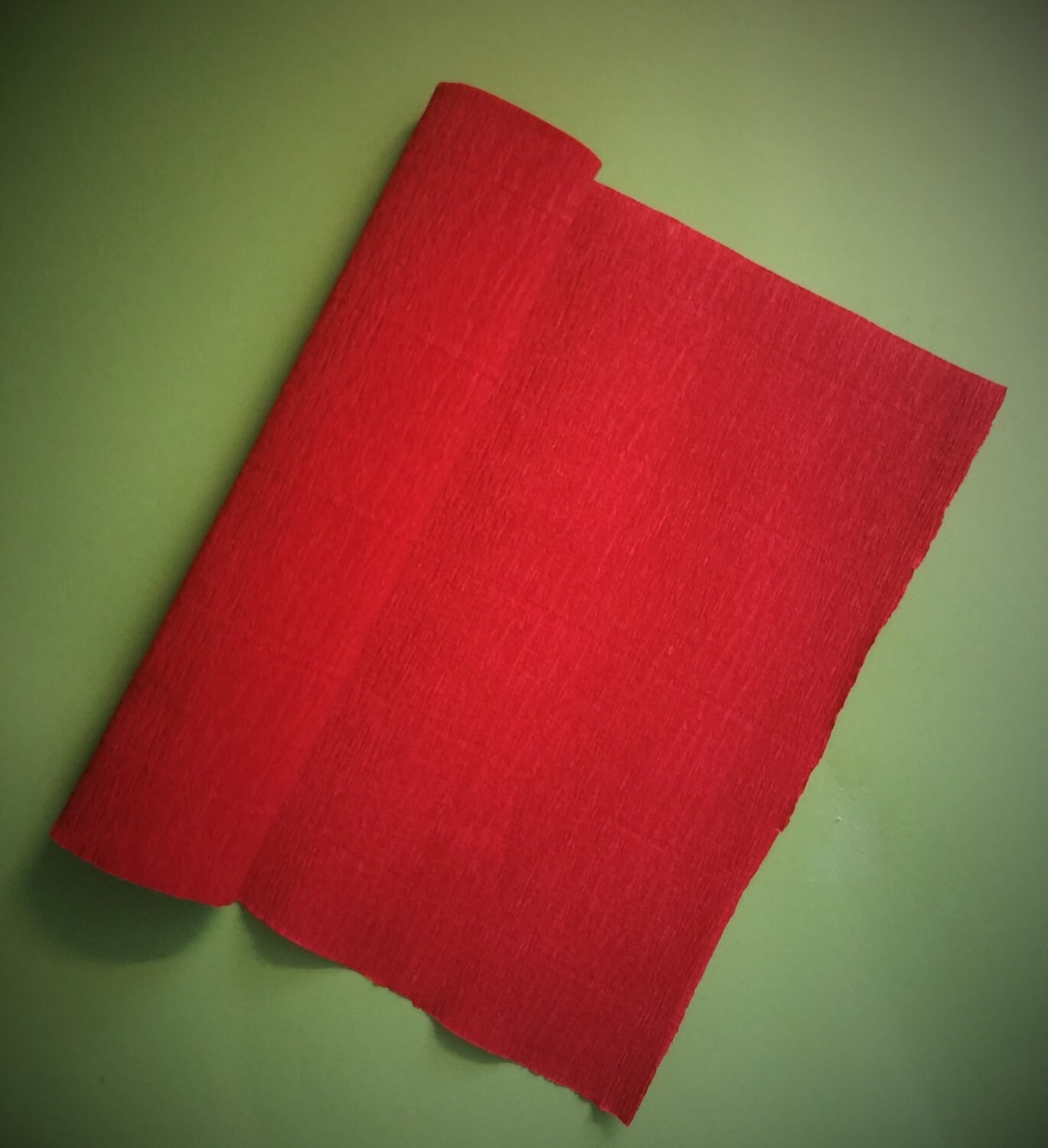 Red Crepe Paper Roll Premium Crepe Paper Big Fringe Garland