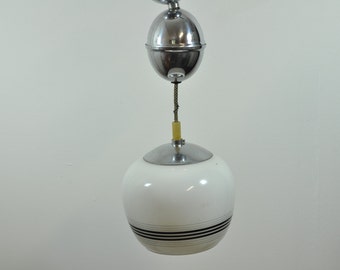 Art Deco Kitchen Lighting, Kitchen Lamp, Kitchen Light Pendant, Pull Down Lamp, Pull Down Light, Vintage Kitchen Light, Pendant Lighting,