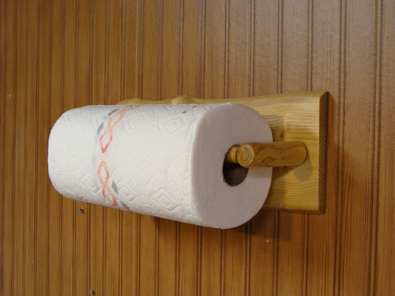 Rustic Wallmounted Paper Towel Holder