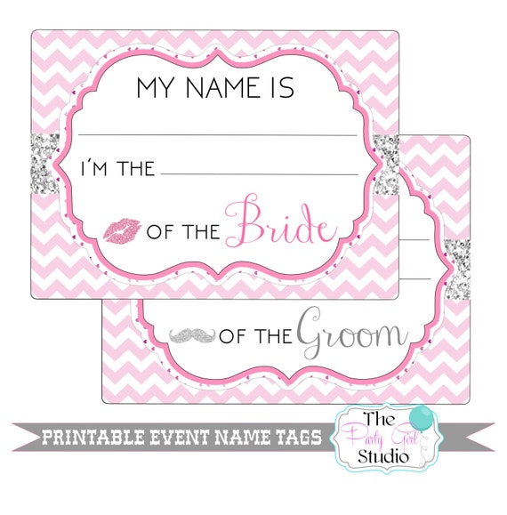 printable name tagseventweddingengagementparty